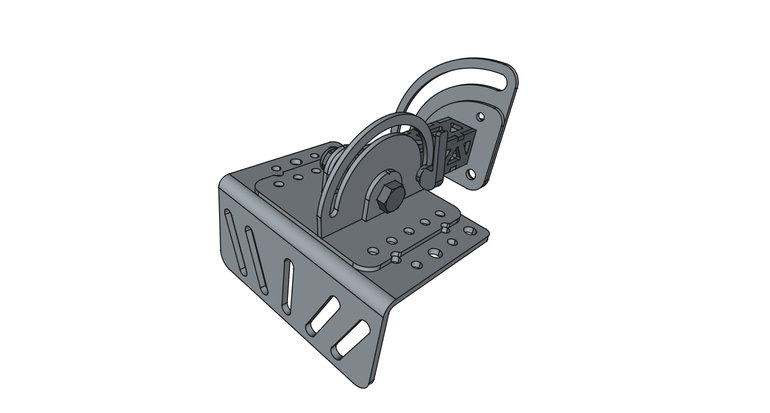 Кронштейн ротатора для установки в т-паз